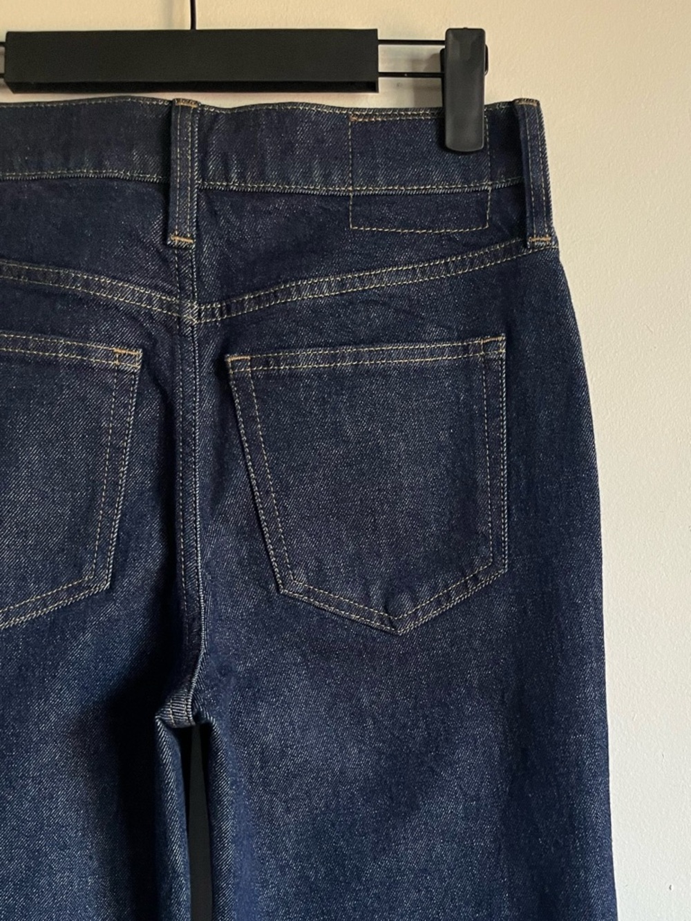 NWT JCrew Slim Wide Leg Jean 24 Crop 24P Resin Rinse Dark Denim $148 CC580 - Picture 8 of 15